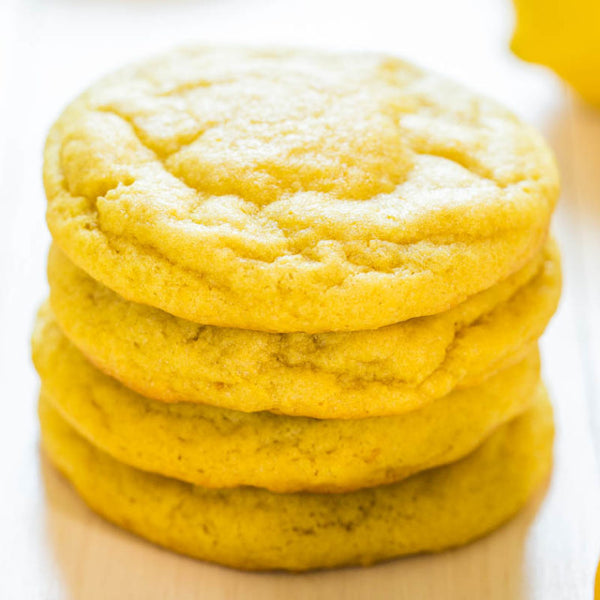 Soft and Chewy Lemon Cookies